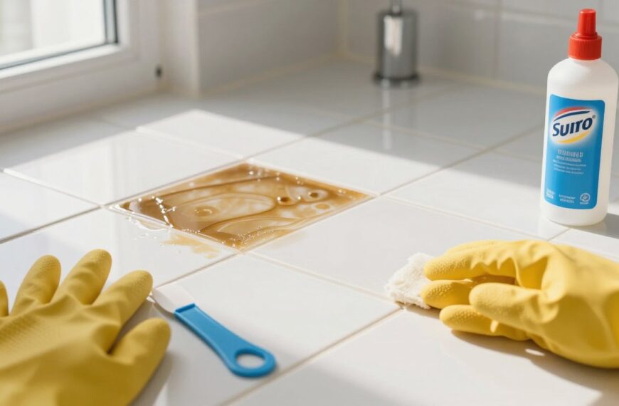 Czym zmyć silikon z płytek