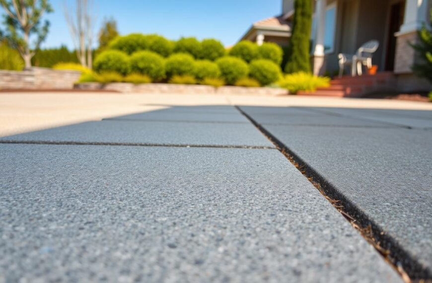 Duże płyty betonowe na podjazd