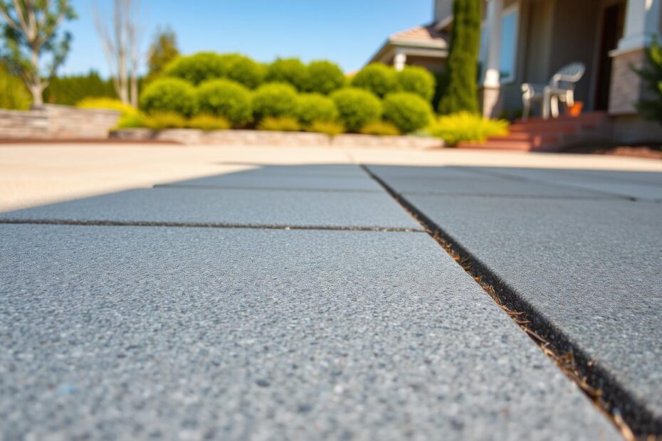 Duże płyty betonowe na podjazd