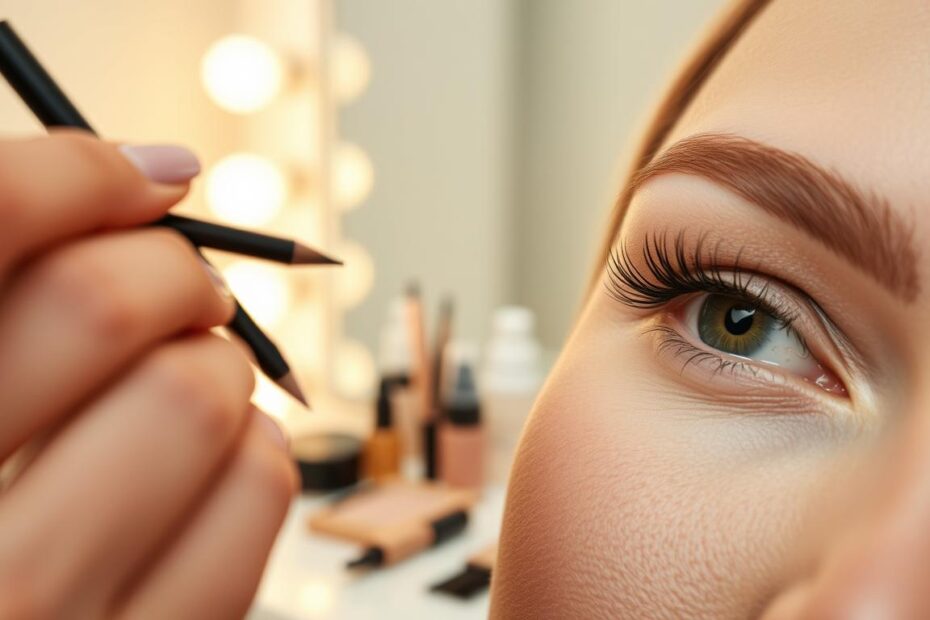 Jak malować brwi kredką