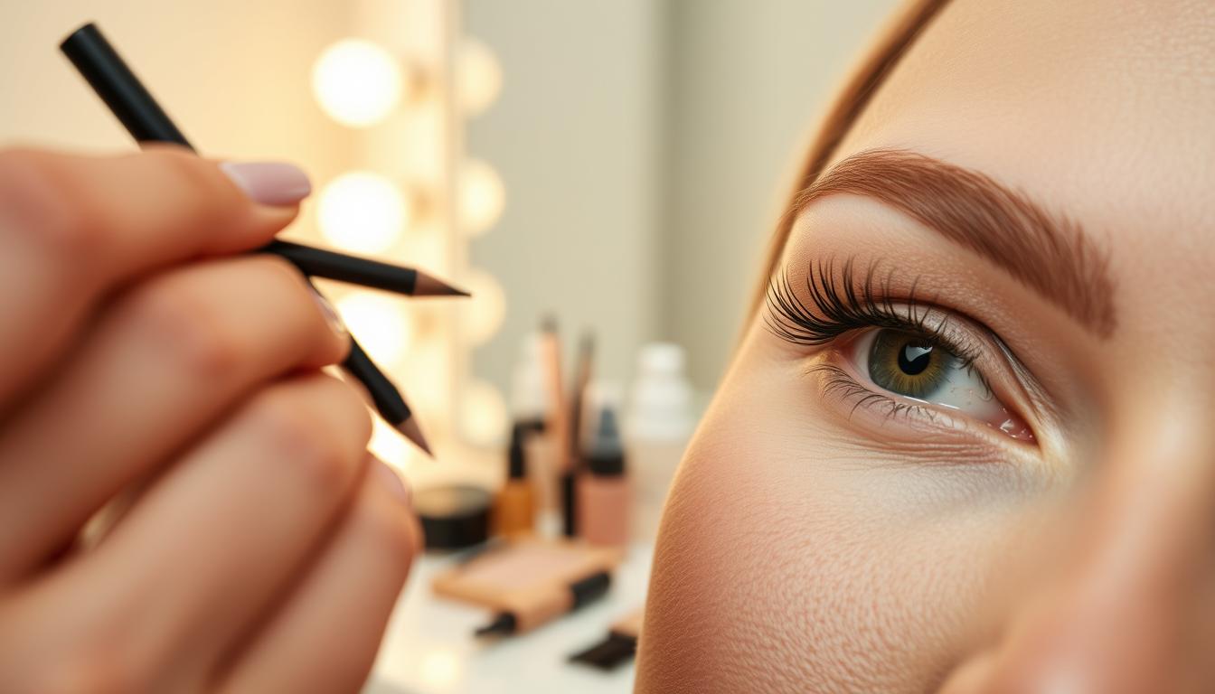 Jak malować brwi kredką