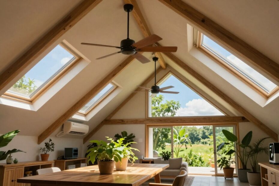 Jak ochłodzić poddasze