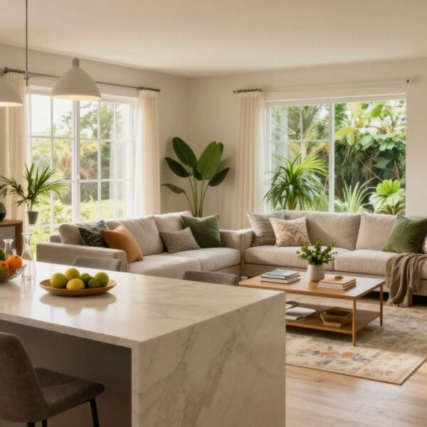 Jak oddzielić kuchnię od salonu