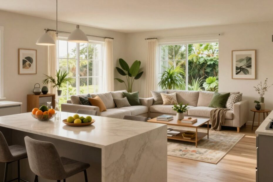 Jak oddzielić kuchnię od salonu