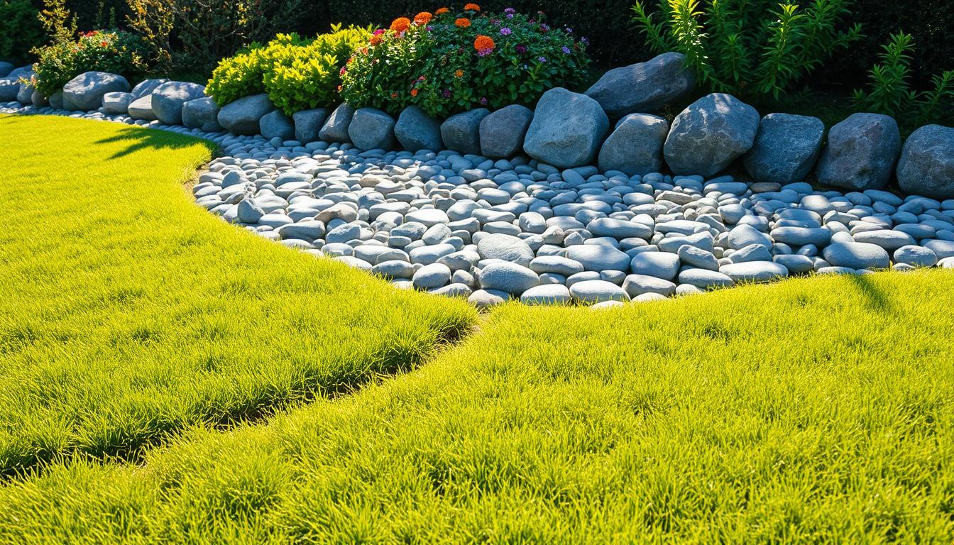 Jak oddzielić trawnik od kamieni