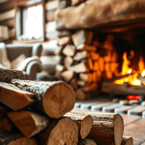 Jak układać drewno w kominku, aby paliło się dłużej i dawało więcej ciepła