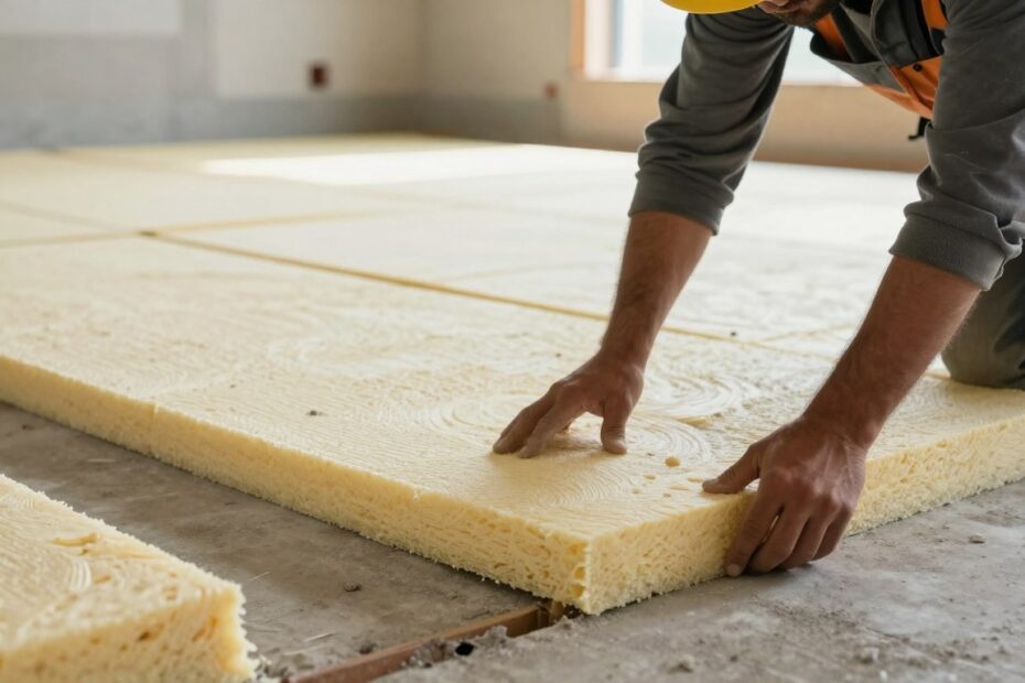 Jak układać styropian na podłodze