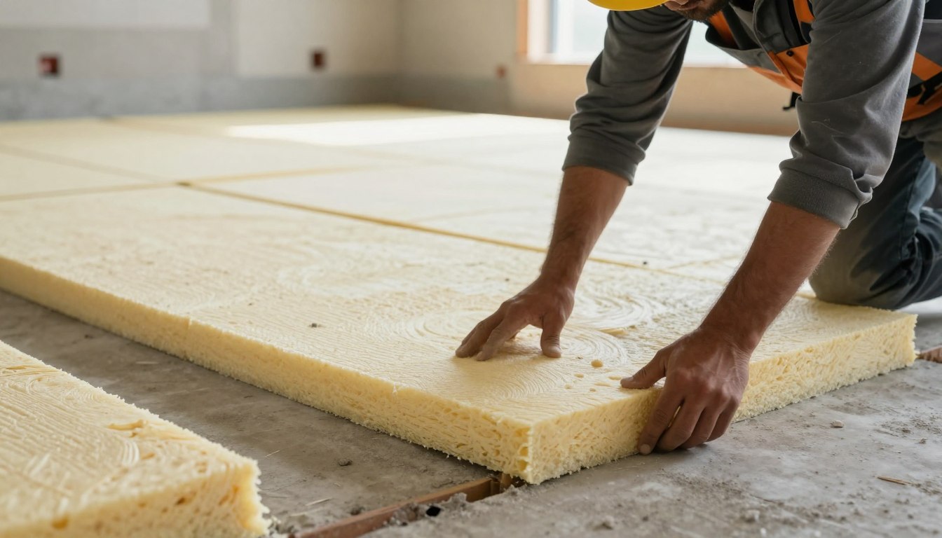 Jak układać styropian na podłodze