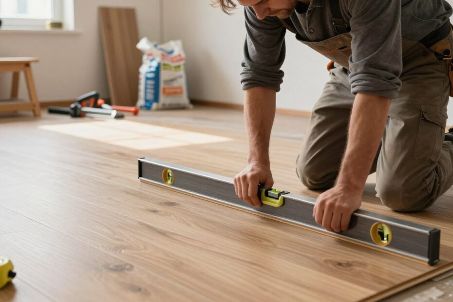 Jak wyrównać podłogę pod panele