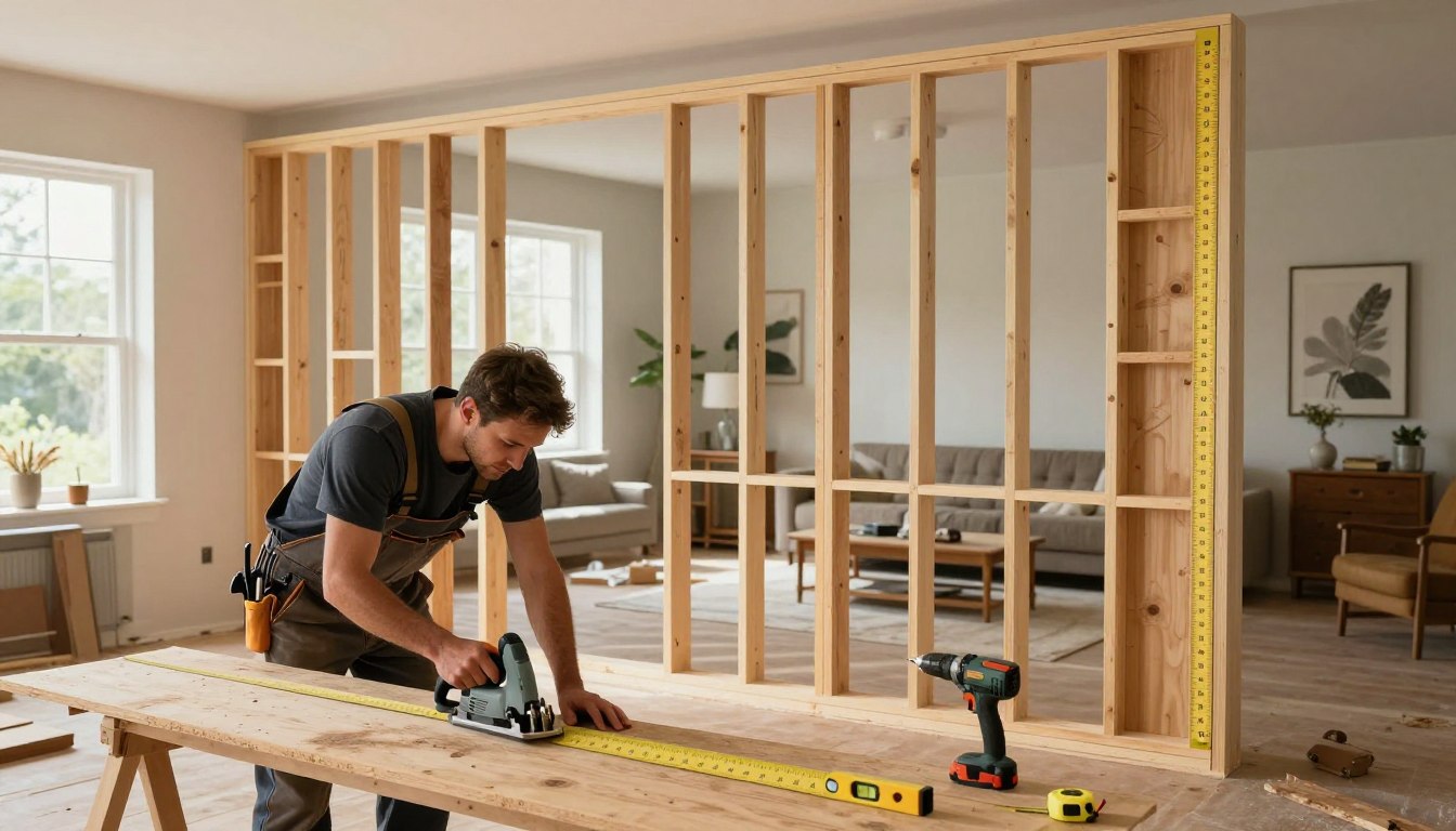 Jak zbudować ściankę działową