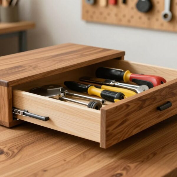 Jak zrobić szufladę do stołu warsztatowego, aby zwiększyć wygodę i porządek