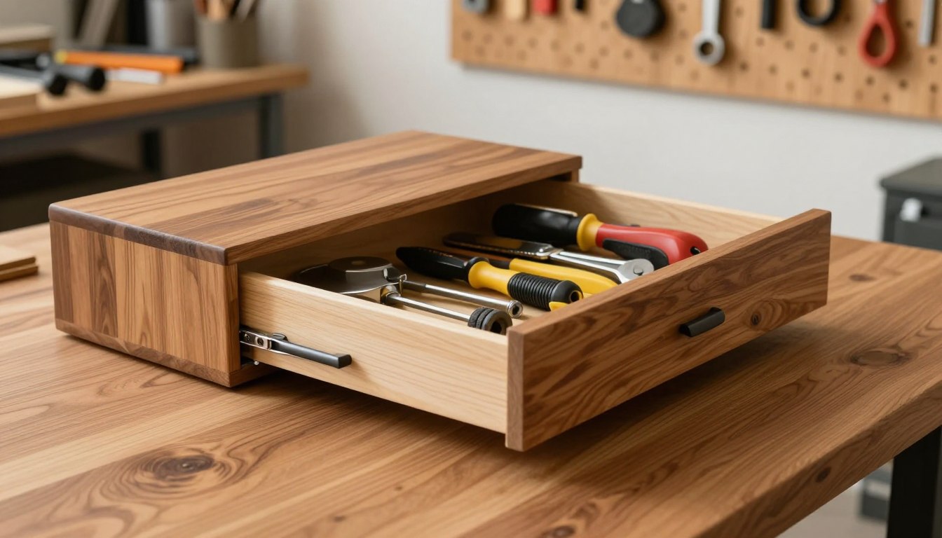 Jak zrobić szufladę do stołu warsztatowego