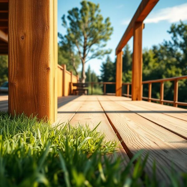 Jak zrobić taras drewniany na słupach i zadbać o solidną konstrukcję