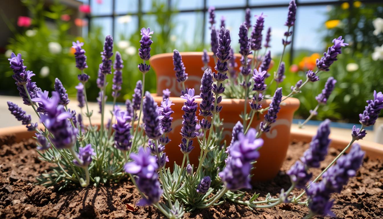 Jaka ziemia do lawendy w doniczce