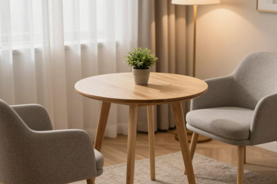 Jaki stół do małego salonu