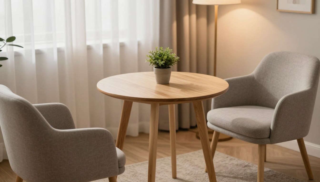 Jaki stół do małego salonu