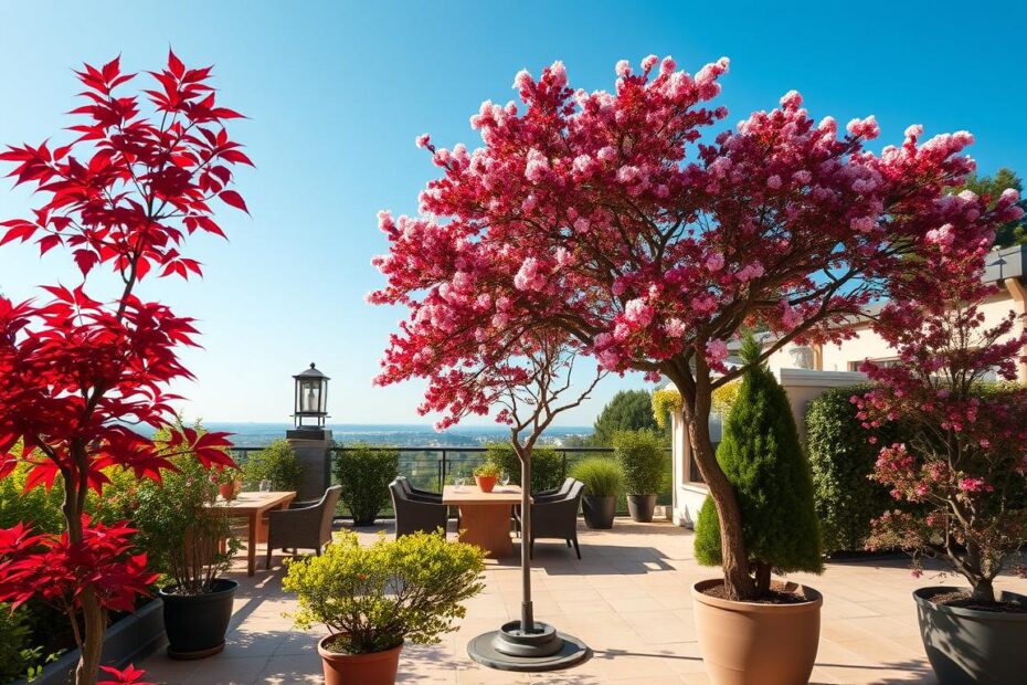 Jakie drzewa posadzić przy tarasie