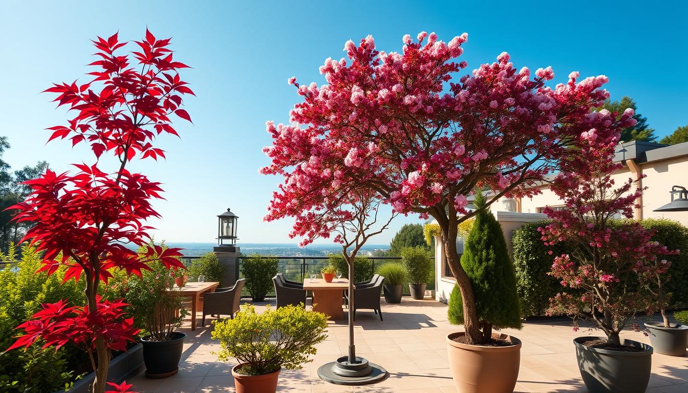 Jakie drzewa posadzić przy tarasie