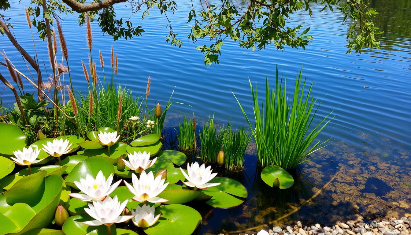 Jakie rośliny do małego oczka wodnego