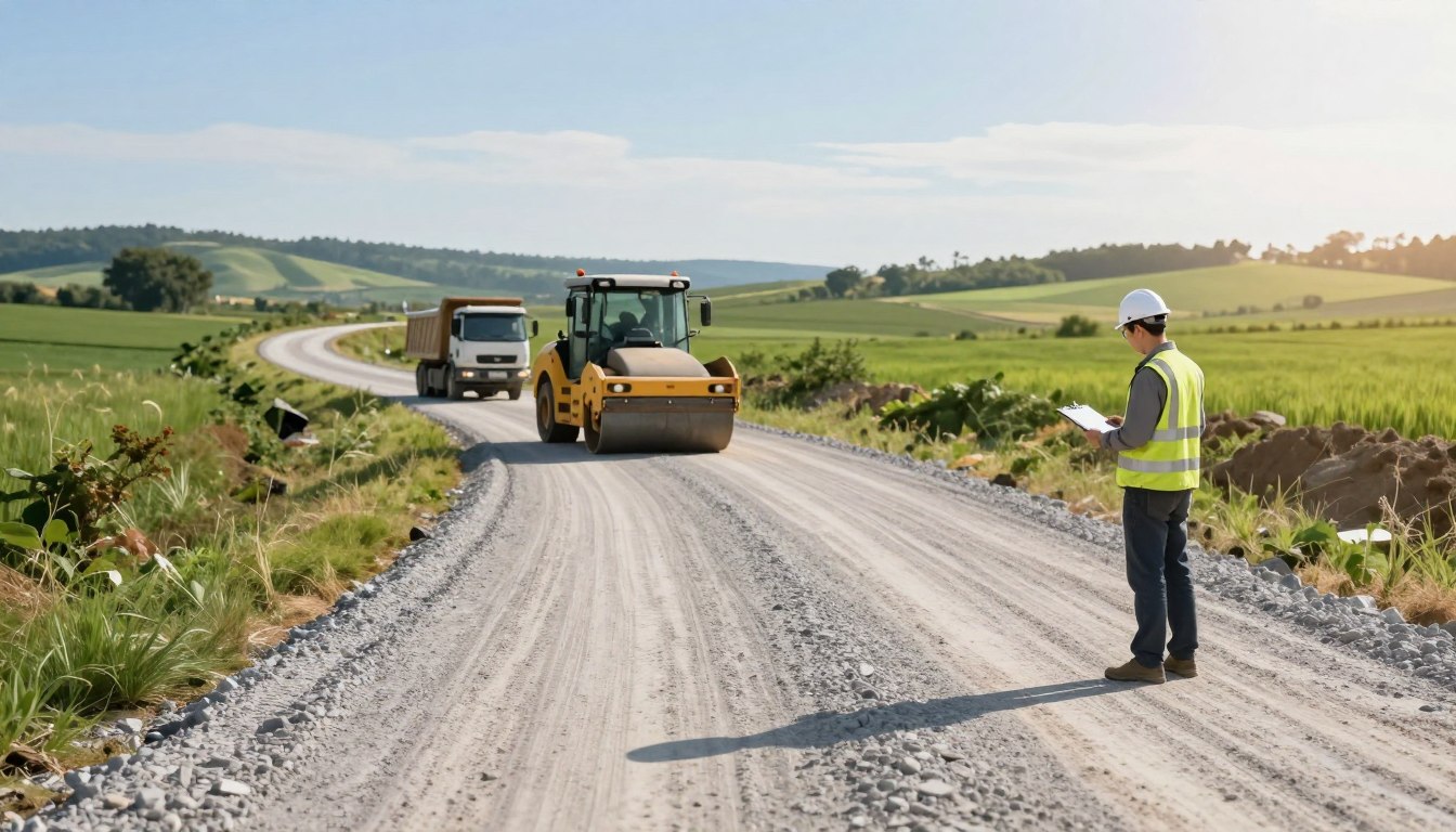Koszt utwardzenia drogi