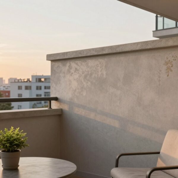 Murek zamiast balustrady na balkonie – kiedy to dobre rozwiązanie i o czym pamiętać